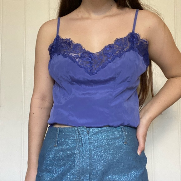 slip top with lace trim 💜 - Picture 6 of 8